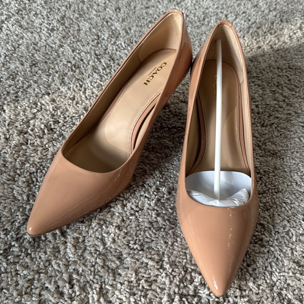 Coach Lacey patent leather shoes